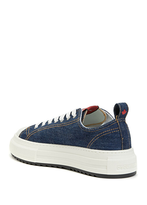 Mavi Erkek Denim Sneaker - Görsel 4