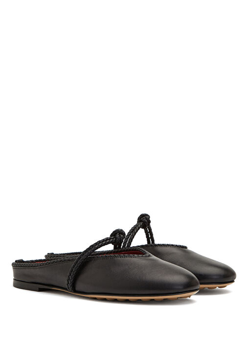 Beymen Reborn Siyah Beymen Reborn Bottega Veneta Kadın Babet