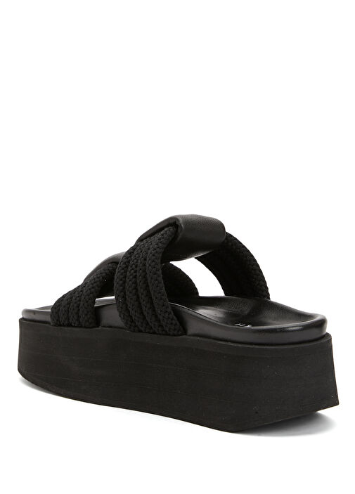 Siyah Kadın Terlik - Görsel 4