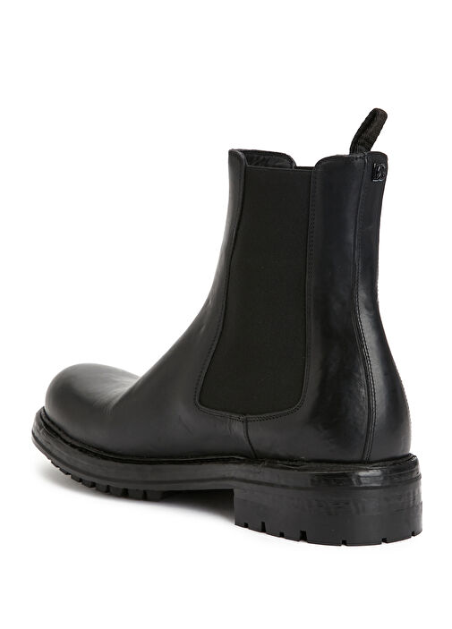Siyah Erkek Deri Bot - Görsel 4