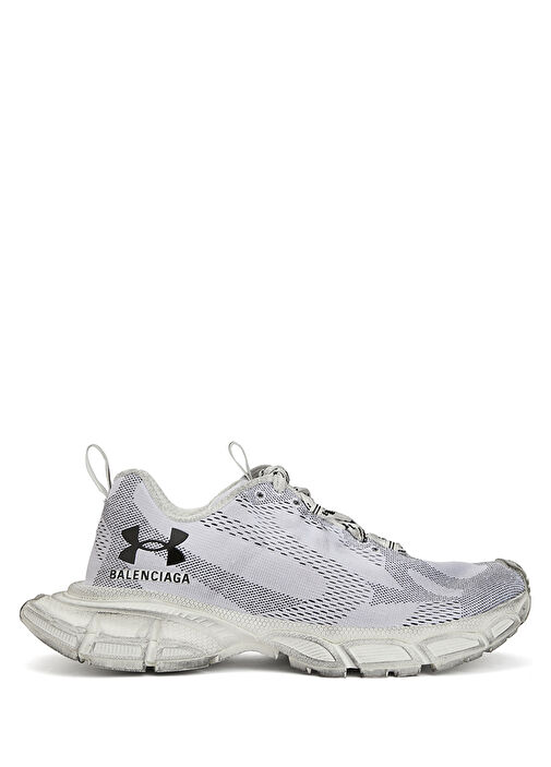 X Under Armour 3XL Beyaz Erkek Sneaker - Görsel 2