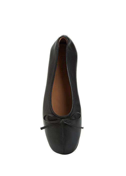 Blaise Siyah Deri Babet - Görsel 5