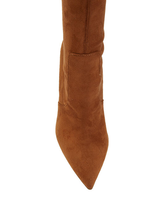 Taba Kadın Süet Çizme - Görsel 11