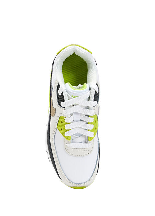 Air Max 90 Çok Renkli Kız Çocuk Deri Sneaker - Görsel 5