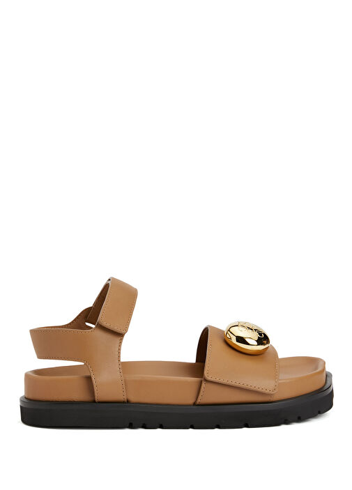 Pebble Taba Kadın Deri Sandalet - Görsel 2