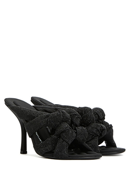 Delvy Siyah Kadın Terlik - Görsel 3