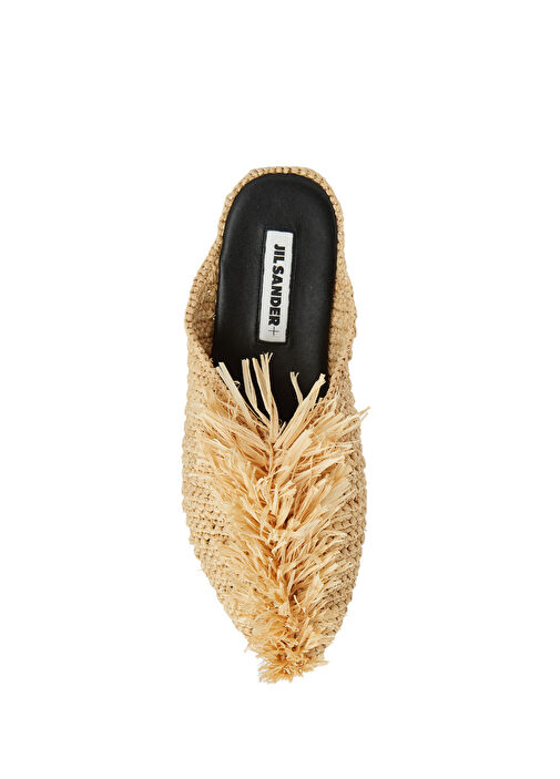 Naturel Kadın Rafya Terlik - Görsel 5