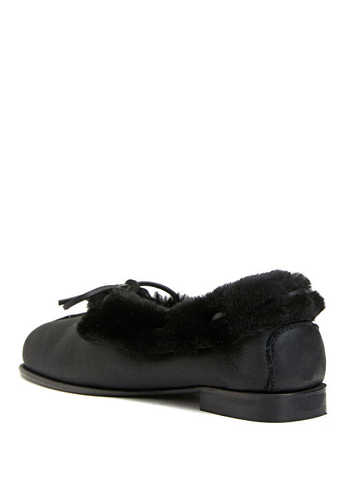 Siyah Deri Babet - Görsel 4