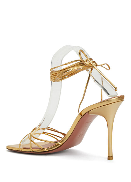 Amina Muaddi Topuklu Sandalet - Görsel 4