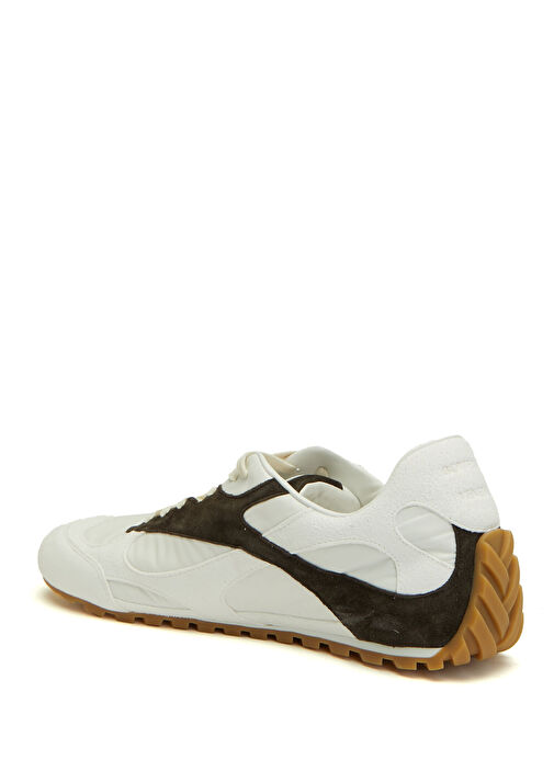 Bottega Veneta Kahve Beyaz Bottega Veneta Deri Erkek Sneaker
