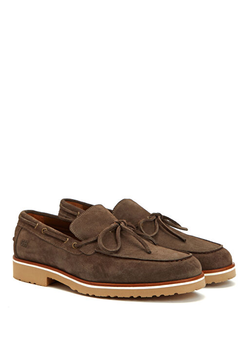 Füme Erkek Süet Loafer - Görsel 3