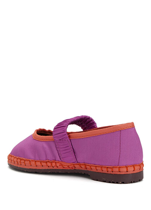 Flabelus Flabelus Fuşya Çocuk İpek Babet | Beymen Fuşya - 4. görsel