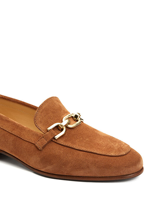 Camel Kadın Deri Loafer - Görsel 13