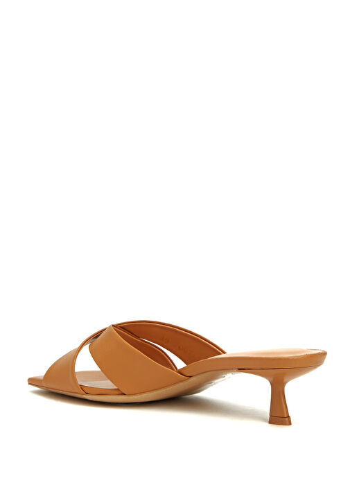 Karamel Kadın Deri Terlik - Görsel 4