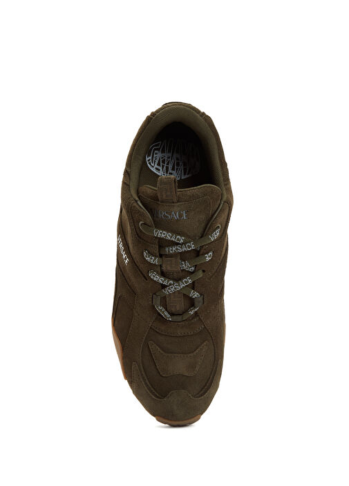 Koyu Kahverengi Erkek Süet Sneaker - Görsel 5