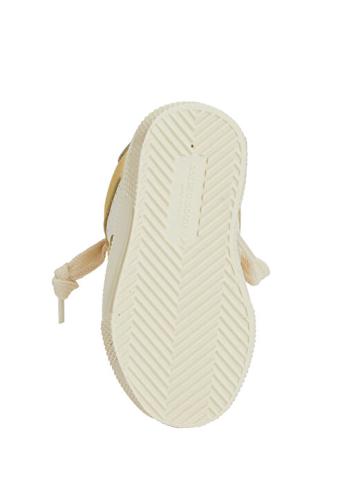 May Beyaz Unisex Çocuk Deri Sneaker - Görsel 6