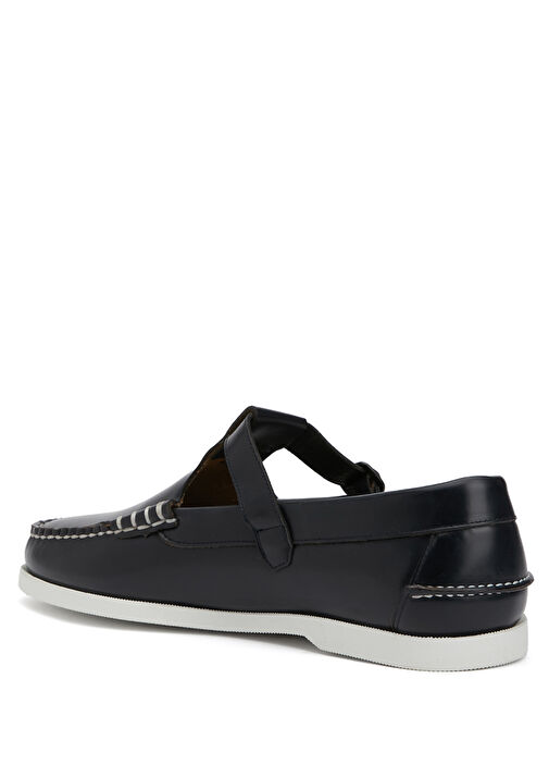 Alber Lacivert Erkek Deri Loafer - Görsel 4