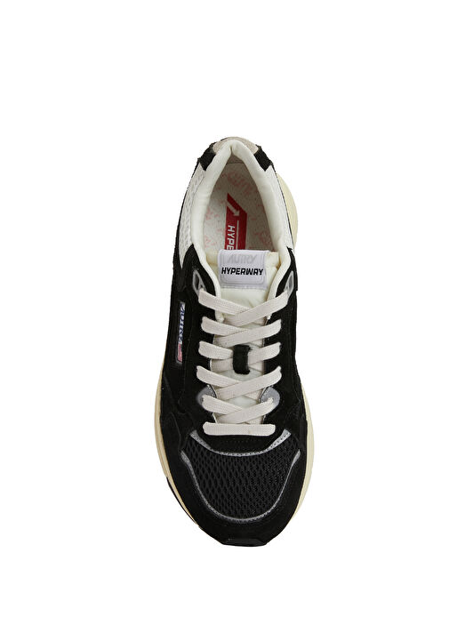 Hyperway Siyah Kadın Deri Sneaker - Görsel 5