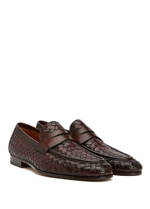 Hyde Koyu Kahverengi Erkek Deri Loafer - Görsel 3