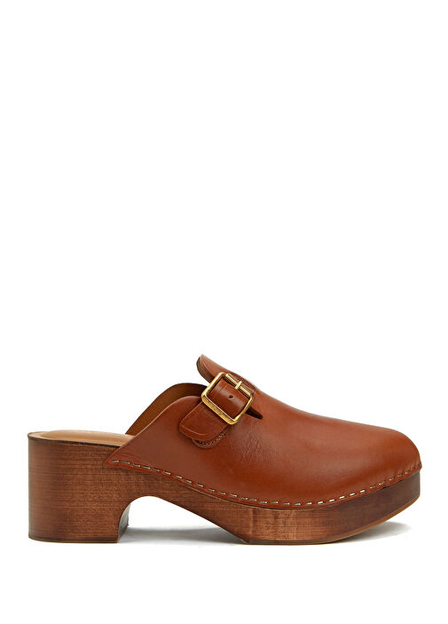 Taba Kadın Deri Terlik - Görsel 2