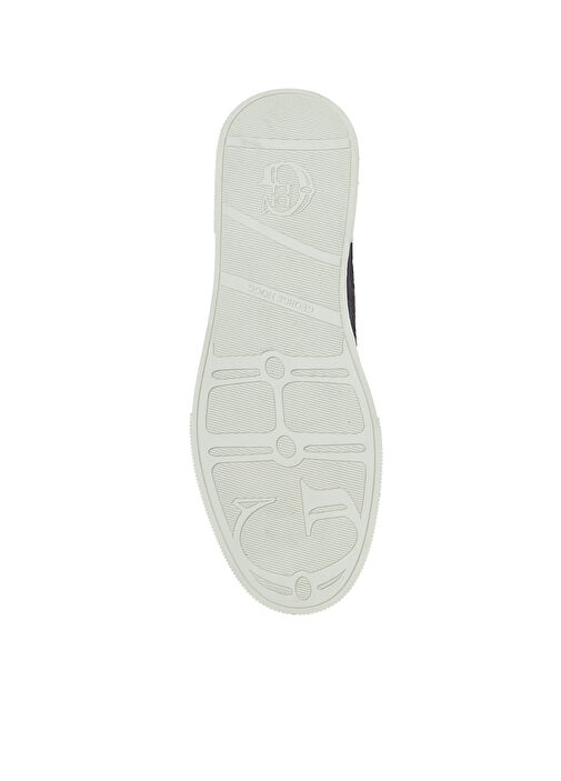 Lacivert Erkek Deri Sneaker - Görsel 6