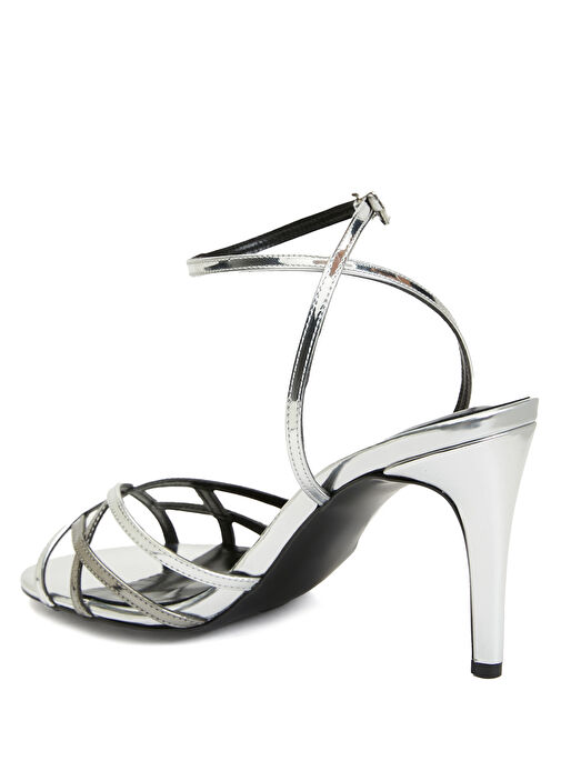 Network Network Gümüş Kadın Deri Sandalet Sandalet & Terlik | Beymen Gümüş - 4. görsel