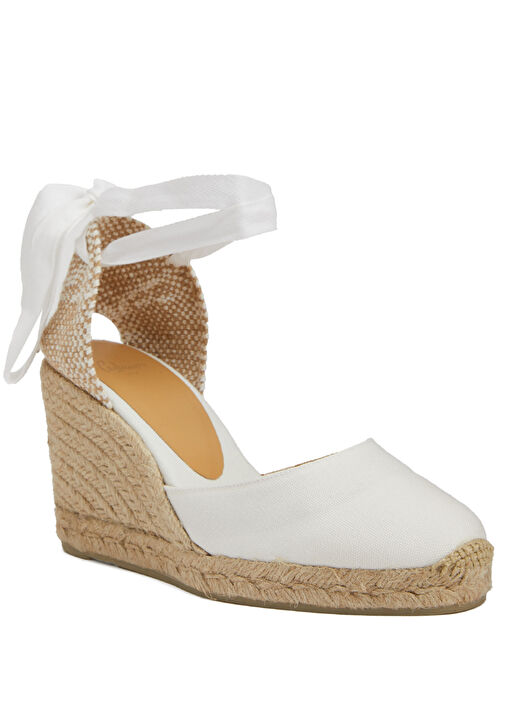 Beyaz Kadın Espadril - Görsel 8