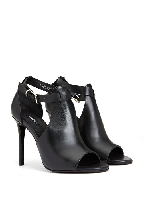 Network Network Siyah Kadın Deri Sandalet Beymen'de! Siyah - 9. görsel