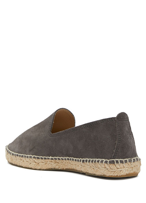 Hamptons Gri Erkek Süet Espadril - Görsel 4