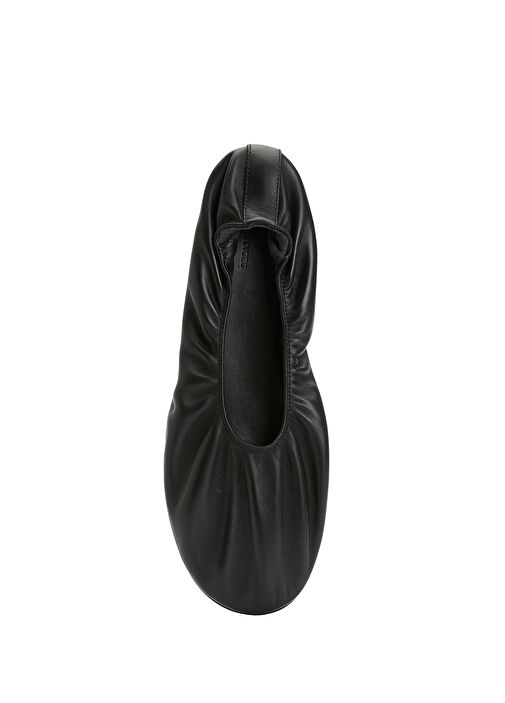 Balla Siyah Deri Babet - Görsel 5