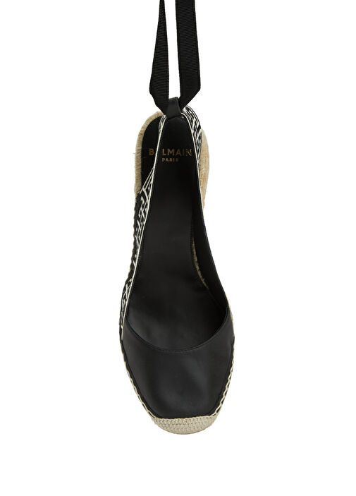 Siyah Kadın Espadril - Görsel 5