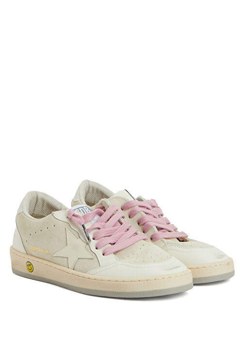 BallStar Çok Renkli Unisex Çocuk Deri Sneaker - Görsel 3