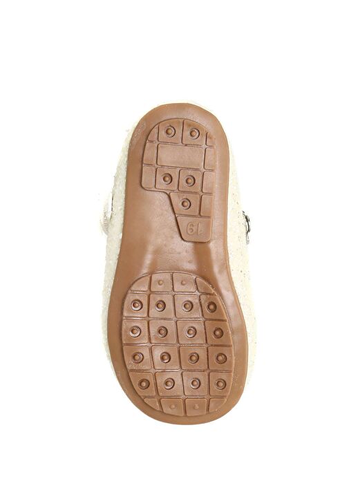 Beyaz Simli Kız Bebek İlk Adım Ayakkabısı - Görsel 7