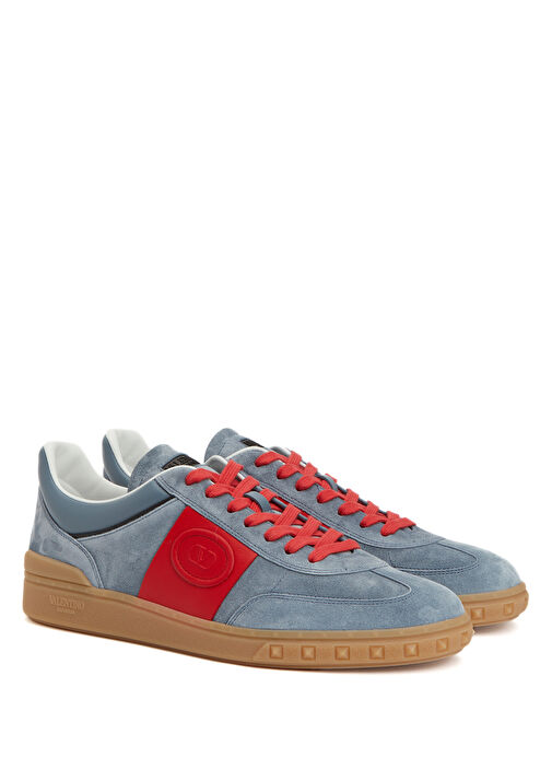 Upvillage Mavi Erkek Süet Sneaker - Görsel 3