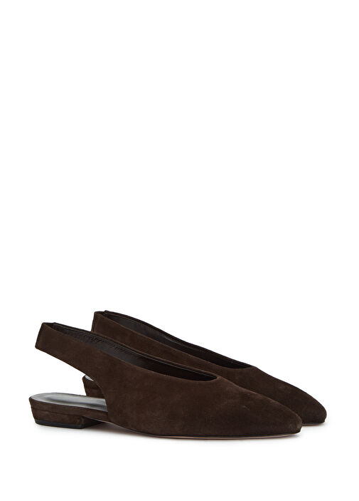 Beymen Collection Beymen Collection Retro Kahverengi Süet Babet | Beymen Kahverengi - 3. görsel