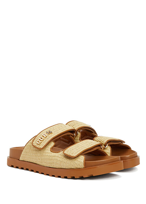 Fadelize Kahverengi Kadın Terlik - Görsel 3