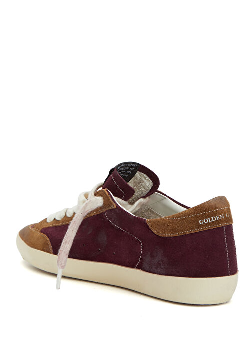 Super Star Bordo Kahve Erkek Süet Sneaker - Görsel 4