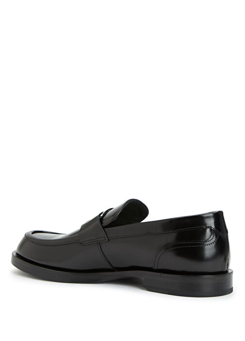 Siyah Erkek Deri Loafer - Görsel 4