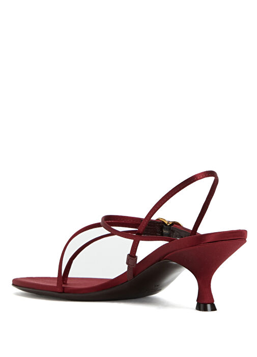 Starry Bordo Kadın Sandalet - Görsel 4