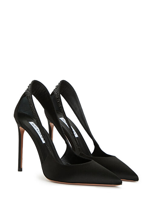 Siyah Topuklu Ayakkabı - Görsel 3