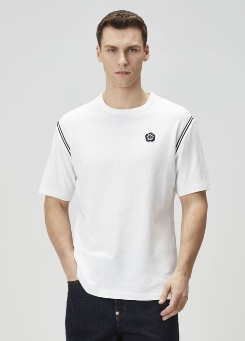 KENZO boke flower 半袖 Kenzo Beyaz Erkek Boke Flower 2 Beyaz T-shirt 1885889 | Beymen
