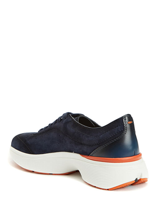 Mavi Erkek Süet Sneaker - Görsel 4