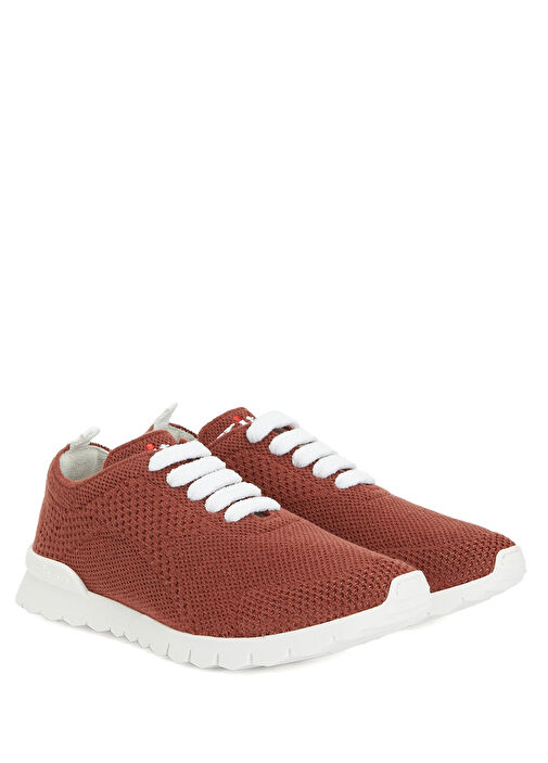 Kiremit Kadın Kaşmir Sneaker - Görsel 3