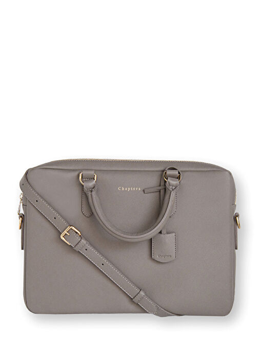 Gri 13" - 14" Askılı Laptop Çantası