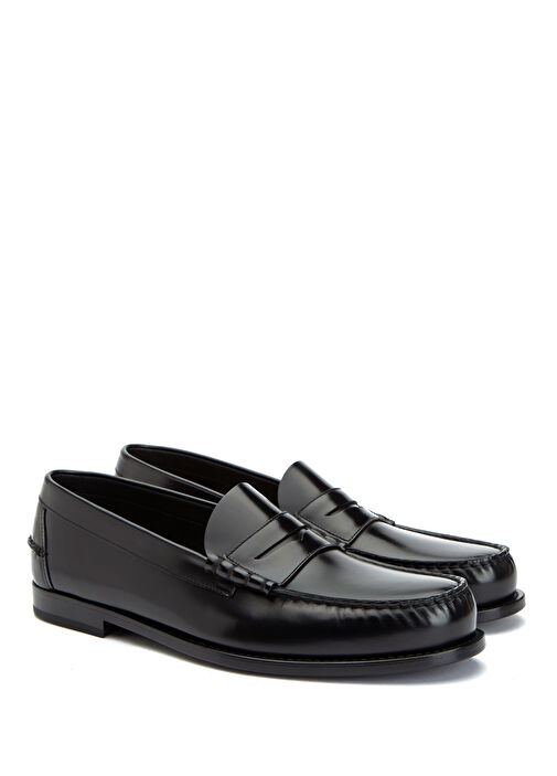 Siyah Erkek Süet Loafer - Görsel 3