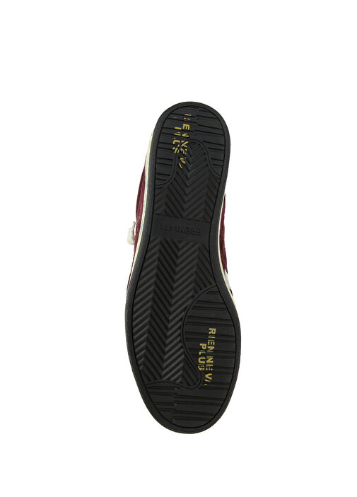 Istrice Bordo Erkek Süet Sneaker - Görsel 6