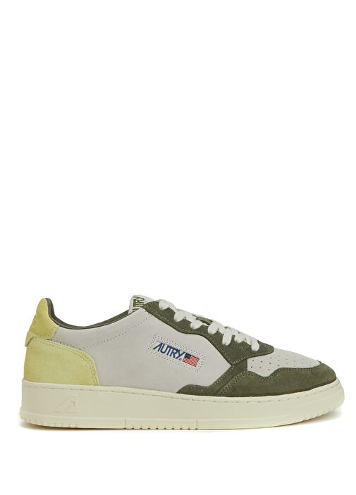 Çok Renkli Erkek Deri Sneaker - Görsel 2