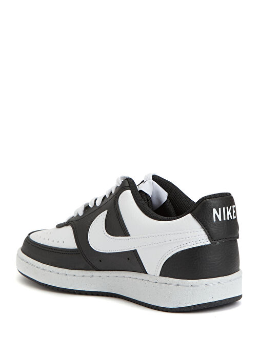 Court Vision Siyah Gri Kadın Sneaker - Görsel 4