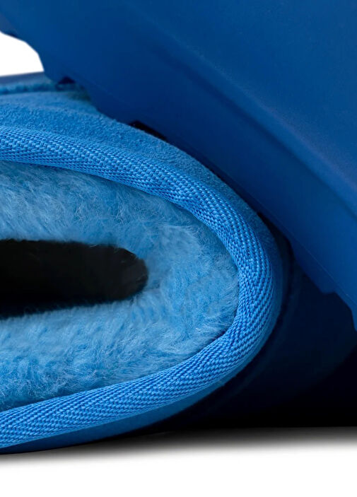 Classic Mini Pumped Molded Mavi Kadın Süet Bot - Görsel 5