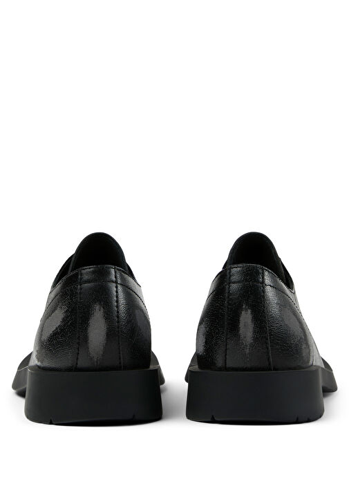 1978 Siyah Erkek Deri Ayakkabı - Görsel 5